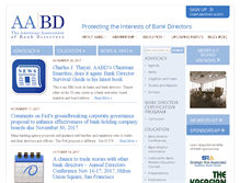 Tablet Screenshot of aabd.org